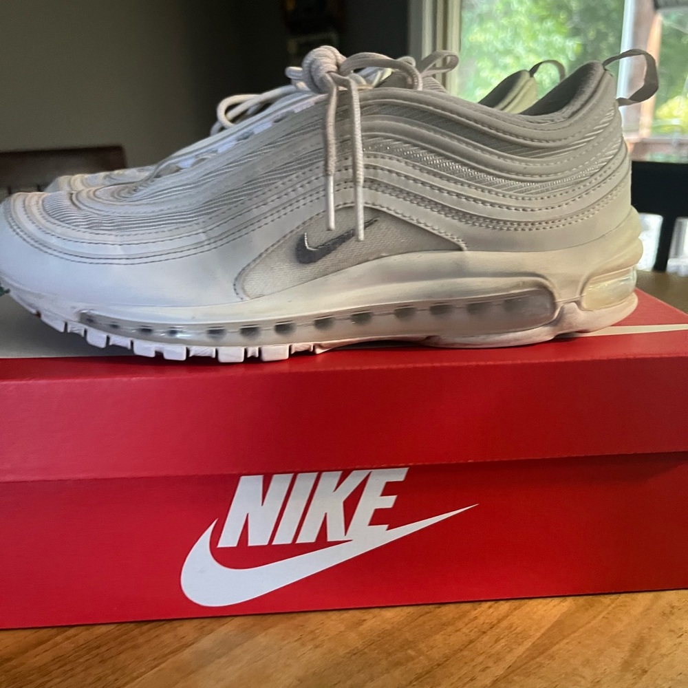 Nike air Max 97 ‘white’ size 10